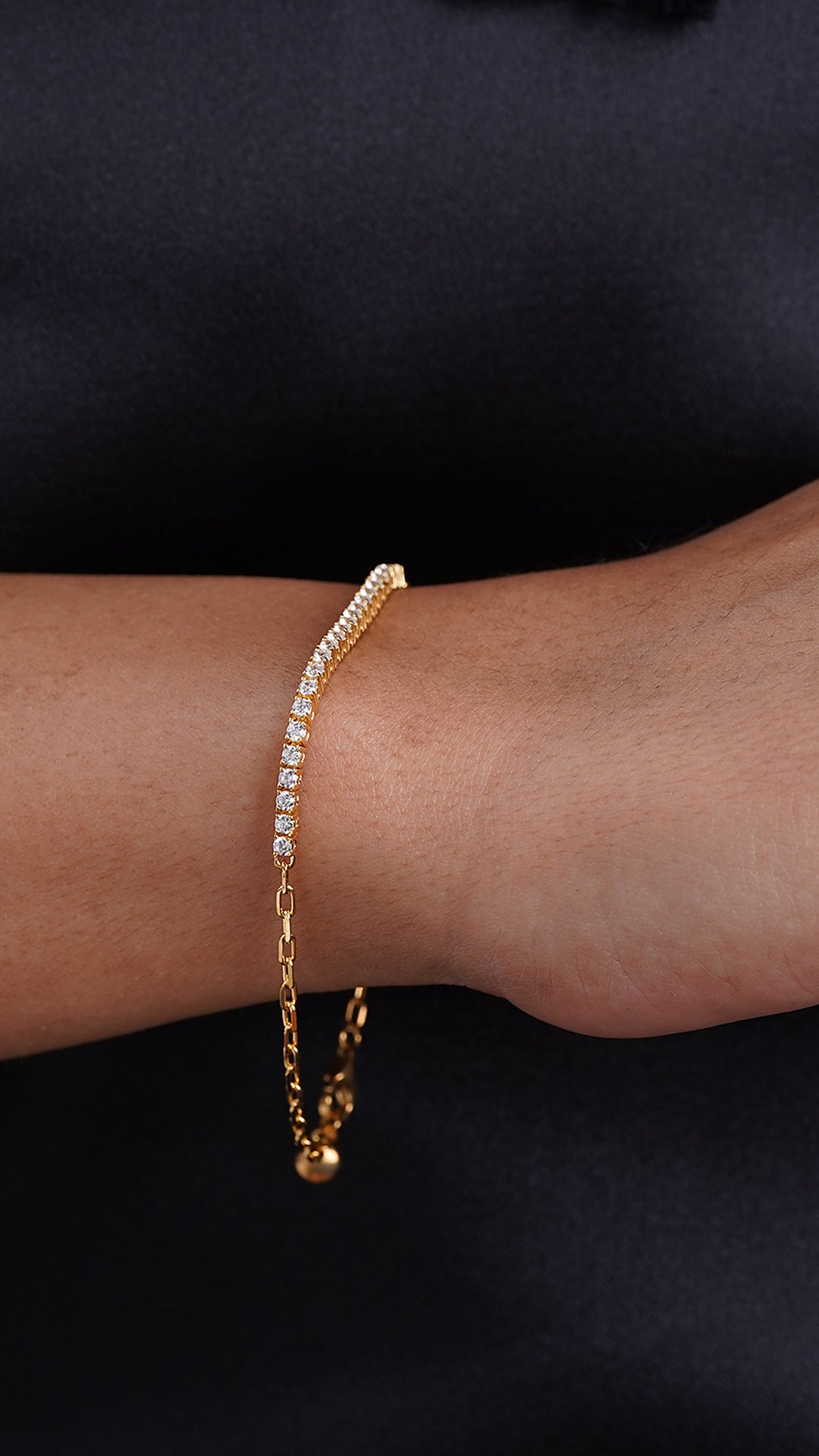 Aimee Bracelet 18K Gold Vermeil