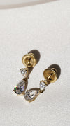 Baby Arabella Earrings Gold Vermeil