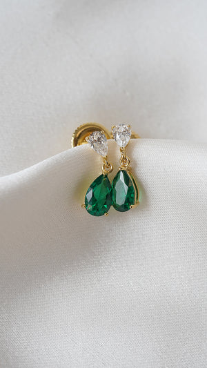 Baby Arabella Emerald 18K Gold Vermeil