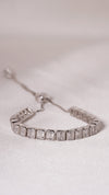 Cassidy Bracelet White Gold Plated