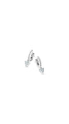 Amare Hoop Earrings Sterling Silver