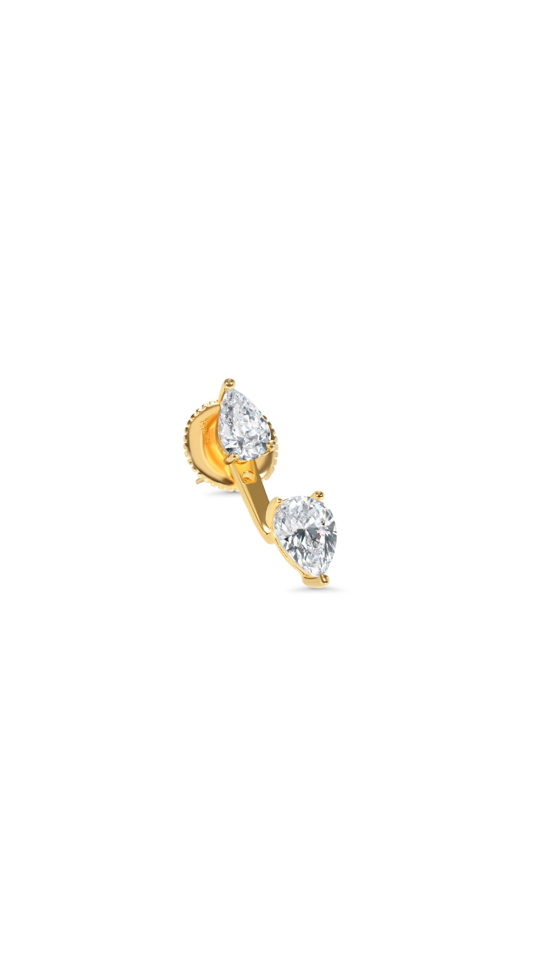 Eileen Ear Jacket Earring 9K Yellow Gold