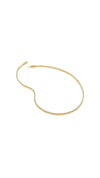 Lexi Tennis Necklace Gold Vermeil