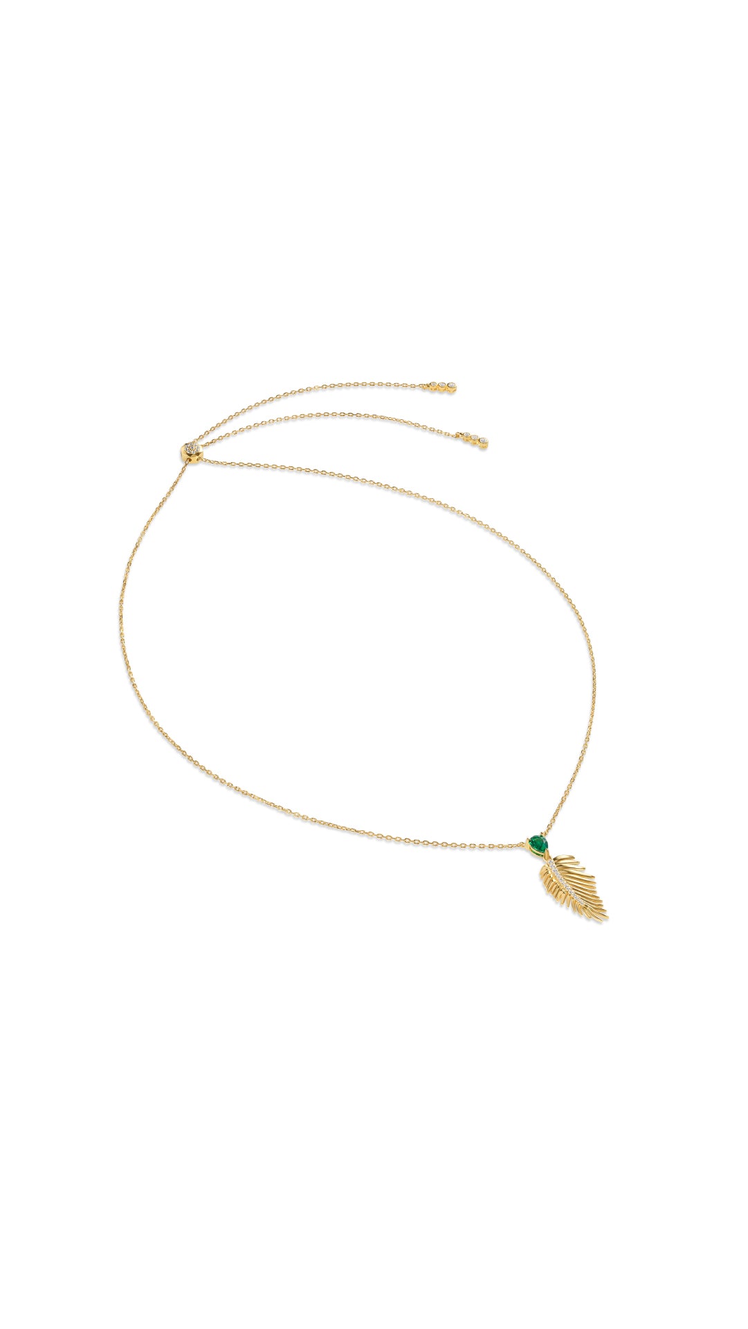 Sabal Necklace Gold Vermeil