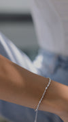 Calluna Bracelet White Gold Plated