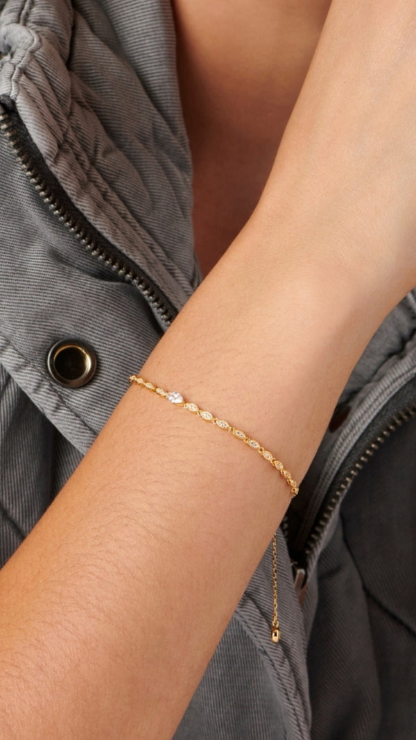 Calluna Yellow Gold Bracelet for women