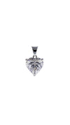 Camden Heart Pendant White Gold