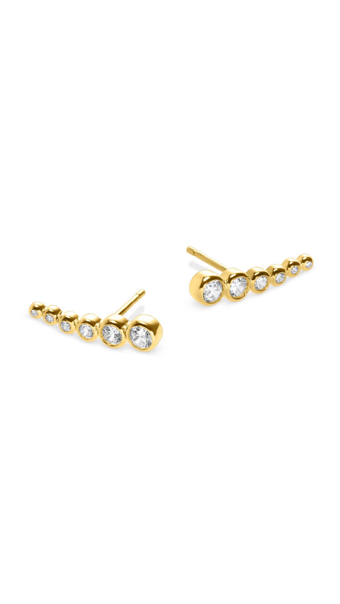 Carissa Earrings Gold Vermeil