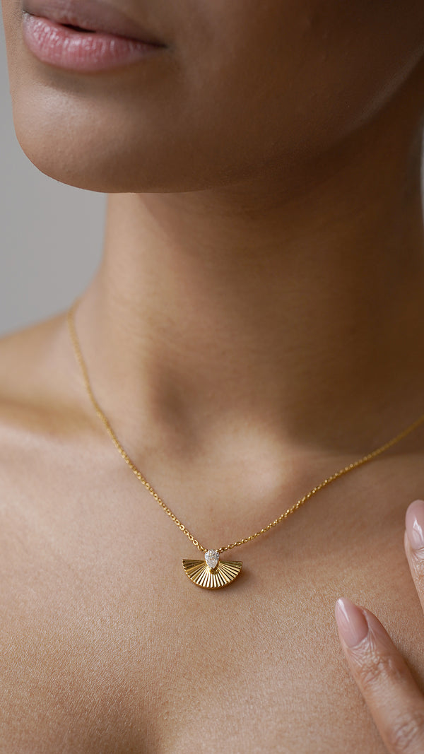 Celene Necklace Gold Vermeil