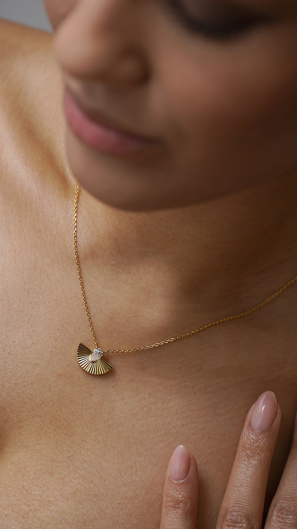 Celene Necklace Gold Vermeil