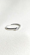 Dixie Ring 9K White Gold