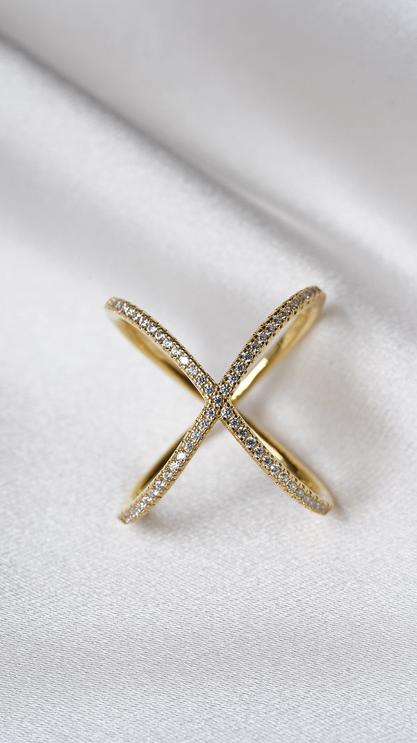 Crux Ring Gold Vermeil