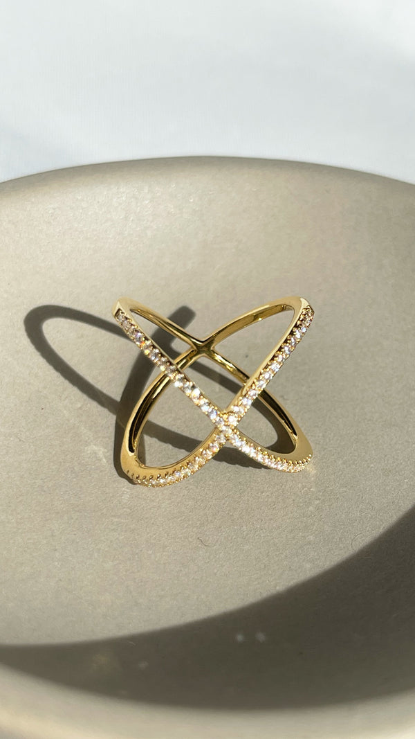 Crux Ring Gold Vermeil