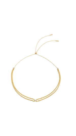 Cyndi Necklace Gold Vermeil