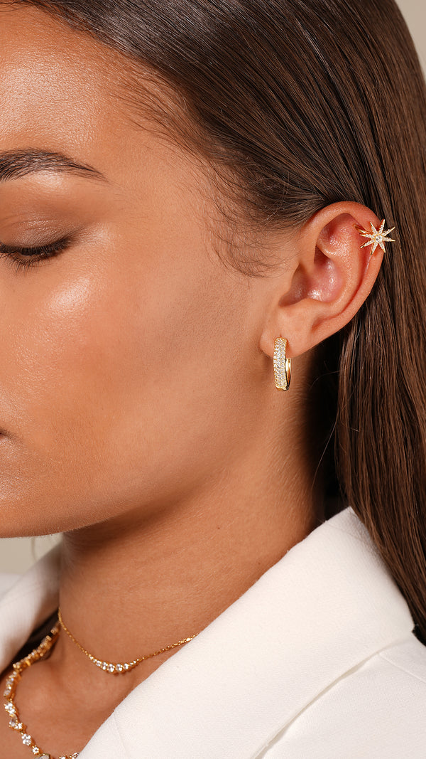 Stella Cuff Earring Gold Vermeil