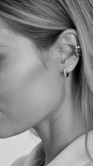 Dree Stud Earrings Sterling Silver