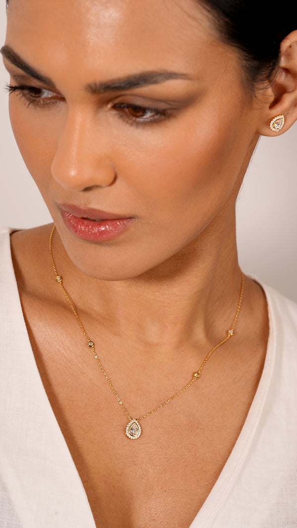 Emile Necklace Gold Vermeil