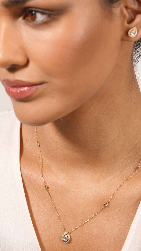 Emile Necklace Gold Vermeil