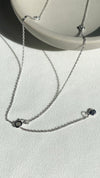 Emile Sapphire Necklace Sterling Silver