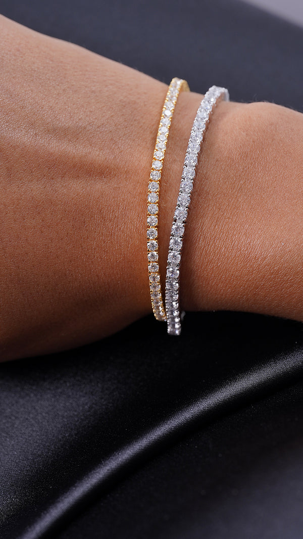 Affordable women's tennis bracelets with radiant shine.