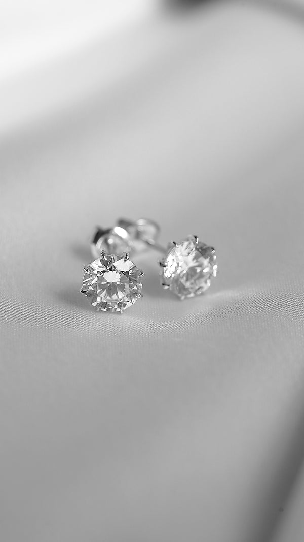 Gabriella Stud Earrings 9K