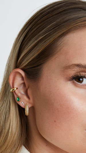 Haley Ear Cuff 18K Gold Vermeil