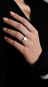 Isla Ring White Gold Plated