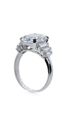 Isla Ring White Gold Plated