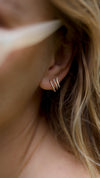 Jax Ear Cuff Earrings Gold Vermeil