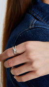 Jett Ring Sterling Silver