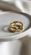 Jett Ring 18K Gold Vermeil