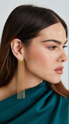 Kamala Shoulder Duster Earring Gold Vermeil