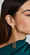 Kamala Shoulder Duster Earring Gold Vermeil