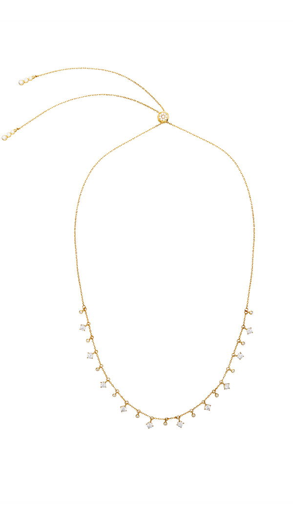 Lisbet Necklace Gold Vermeil