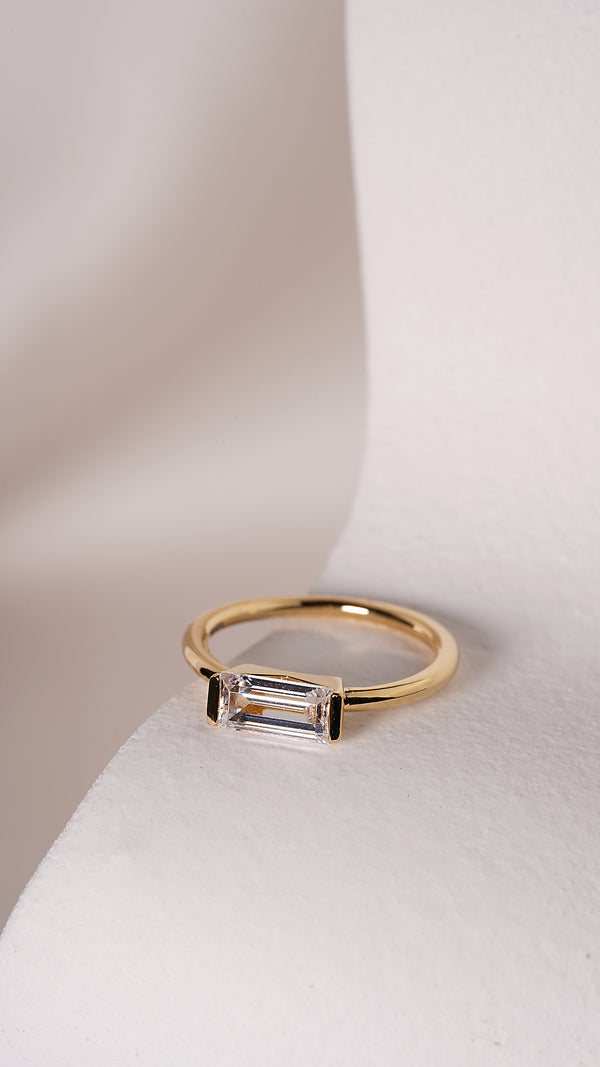 Linden Ring Gold Vermeil