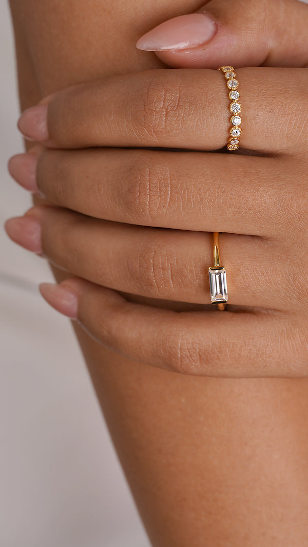 Linden Ring Gold Vermeil