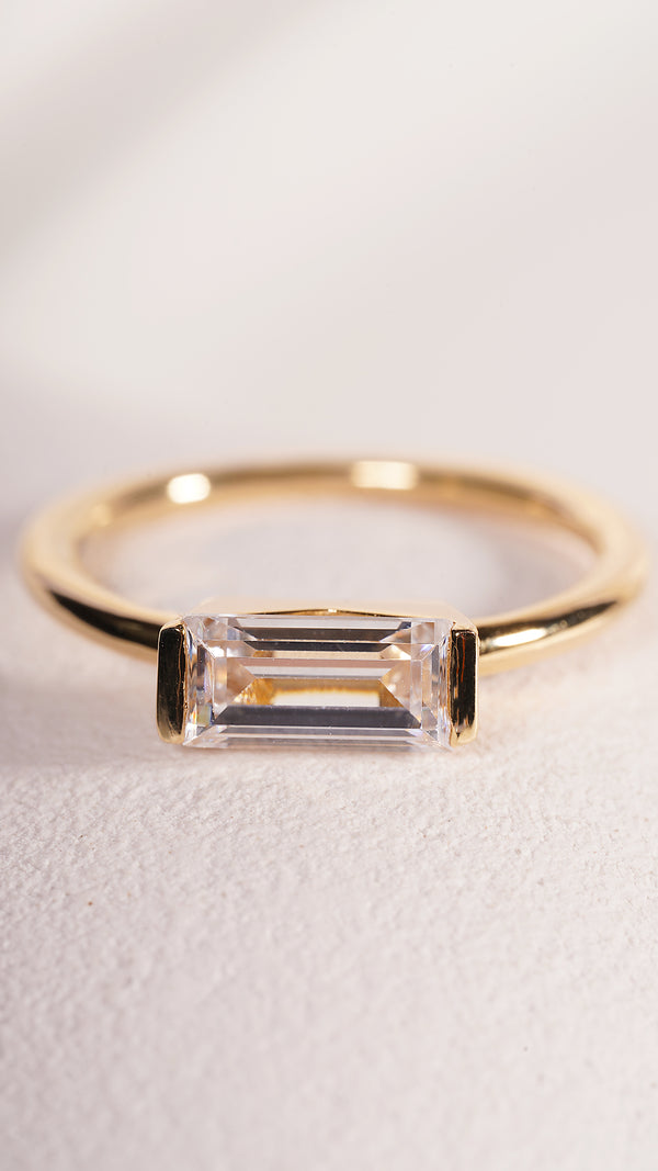 Linden Ring Gold Vermeil