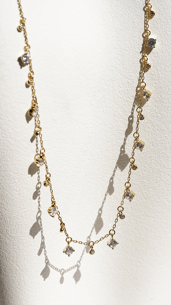 Lisbet Necklace Gold Vermeil