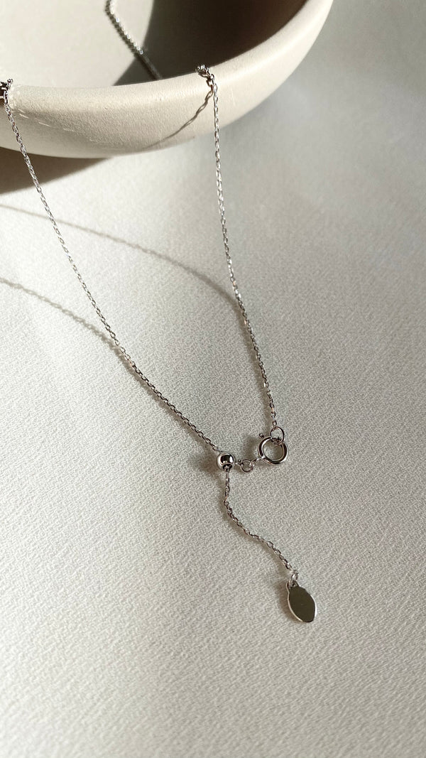 Loretta Necklace 18K White Gold