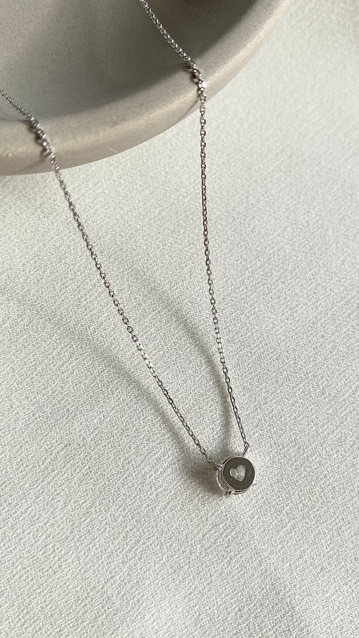 Loretta Necklace 18K White Gold