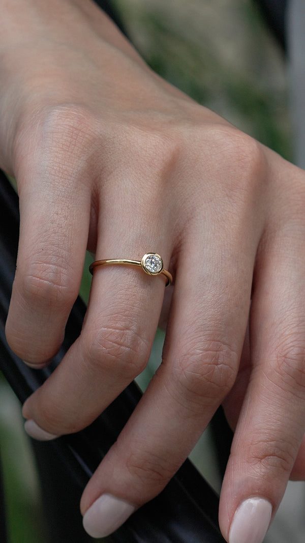 Maisie Ring 9K Yellow Gold