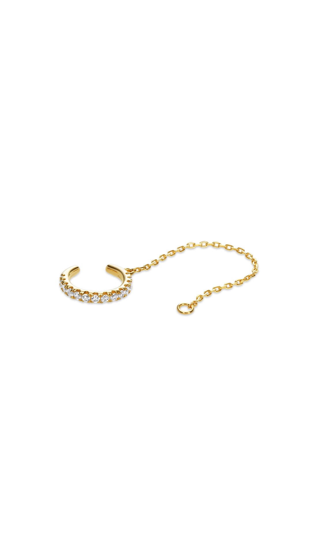 Mira Ear Cuff Extender Gold Vermeil