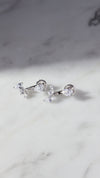 Navis Ear Jacket Earrings Sterling Silver