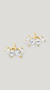 Kira Stud Earrings 18K Gold Vermeil