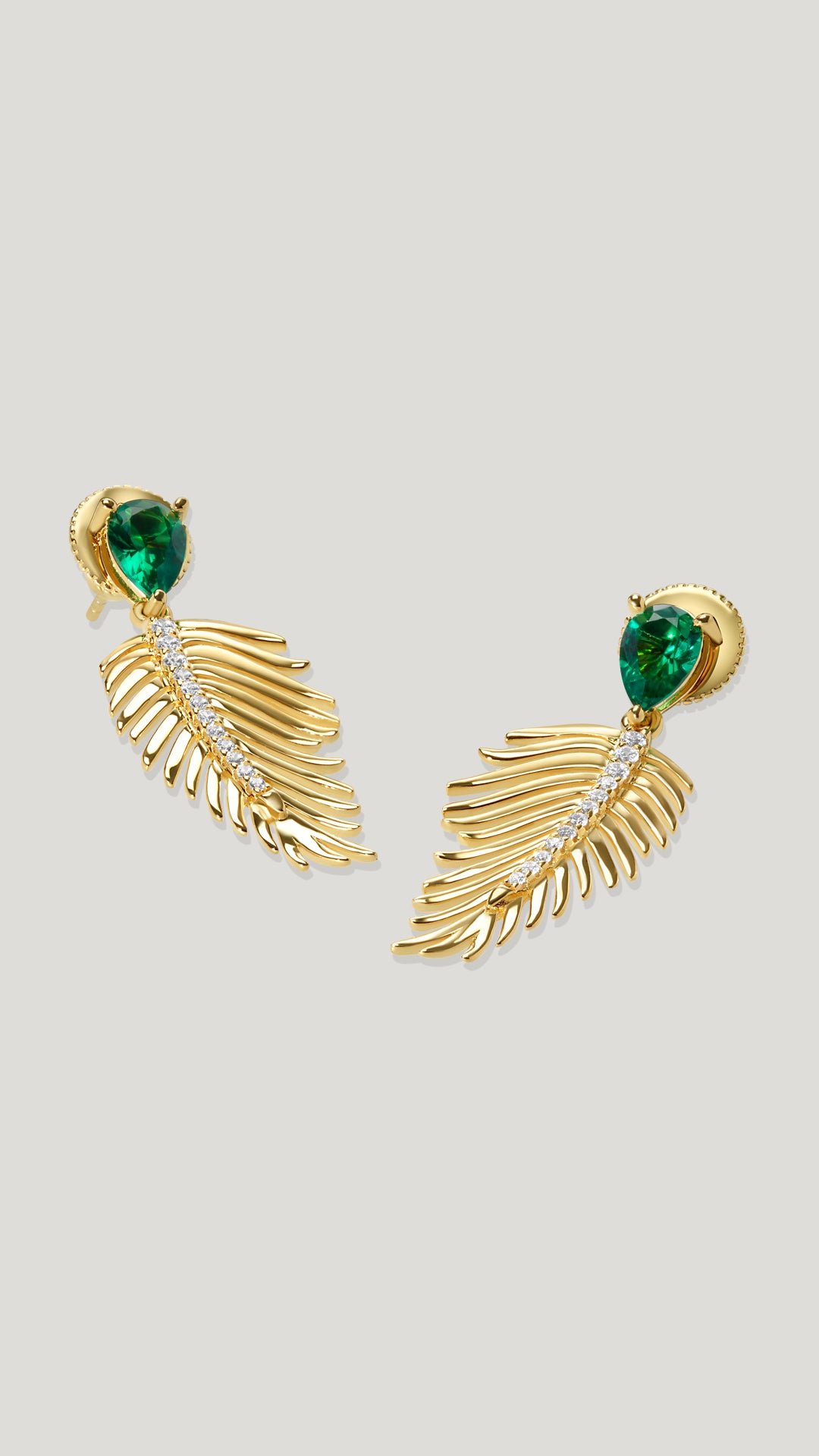 Palma Earrings 18K Gold Vermeil