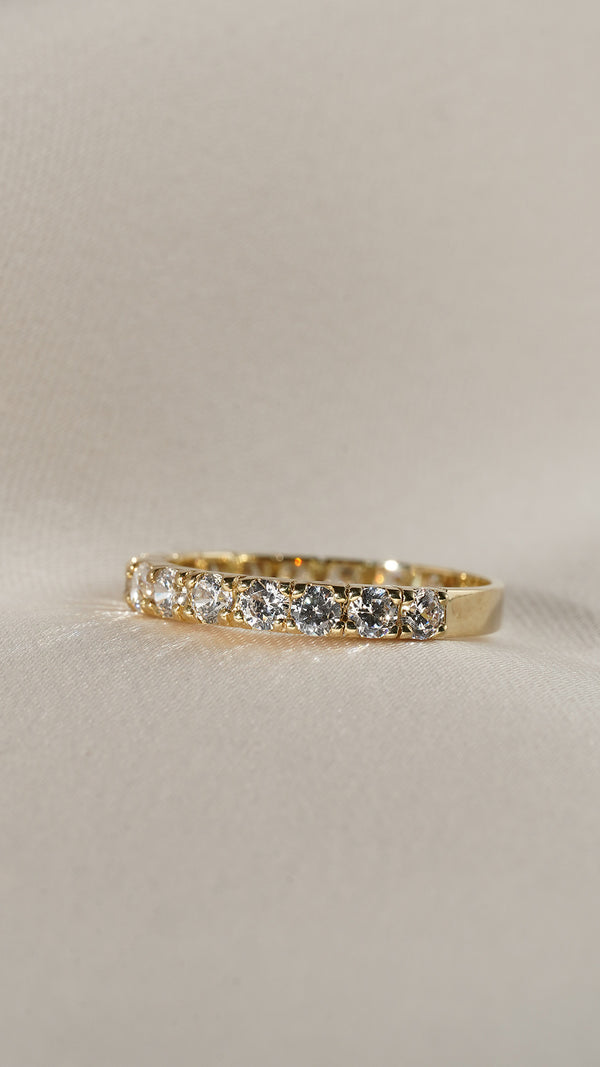 Raina Eternity Ring 9K Yellow Gold