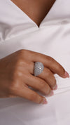 Reese Ring White Gold Plated