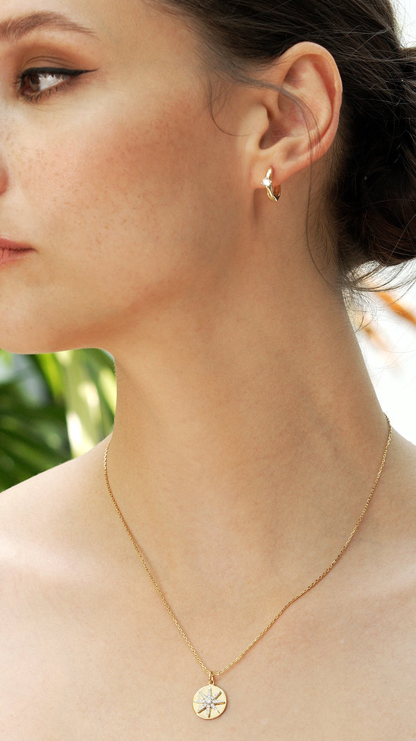 Sora Necklace Gold Vermeil