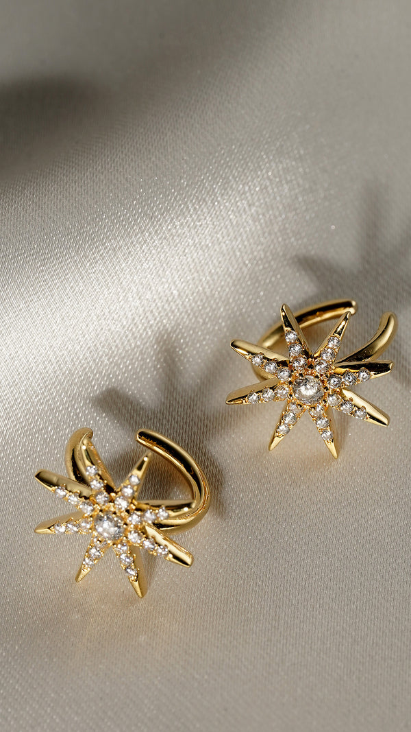 Stella Cuff Earring Gold Vermeil