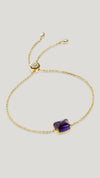 Sugarloaf Bracelet Tanzanite Gold Vermeil